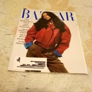 Harper's Bazaar Magazine The Obsessions Issue with Mona Tougaard October 2025